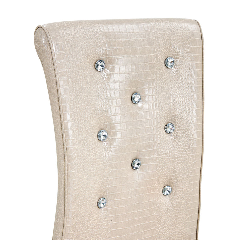Elegant Design Upholstered Dining Chairs