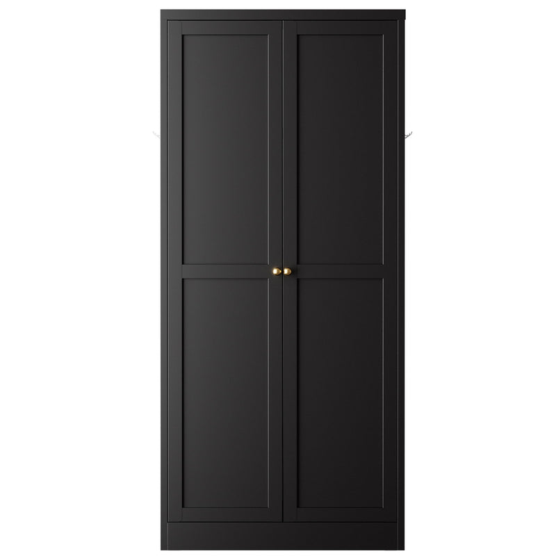 Kitchen Pantry Cabinet With 4 Adjustable Shelves, Heavy Duty Freestanding Organizer