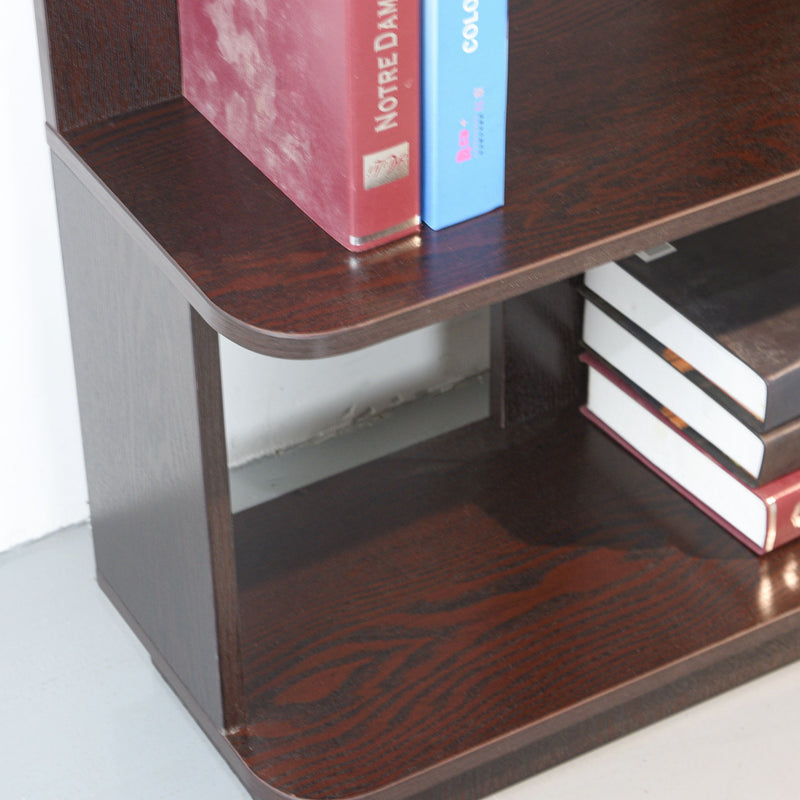 Modern 5 Tier Open Storage Bookcase