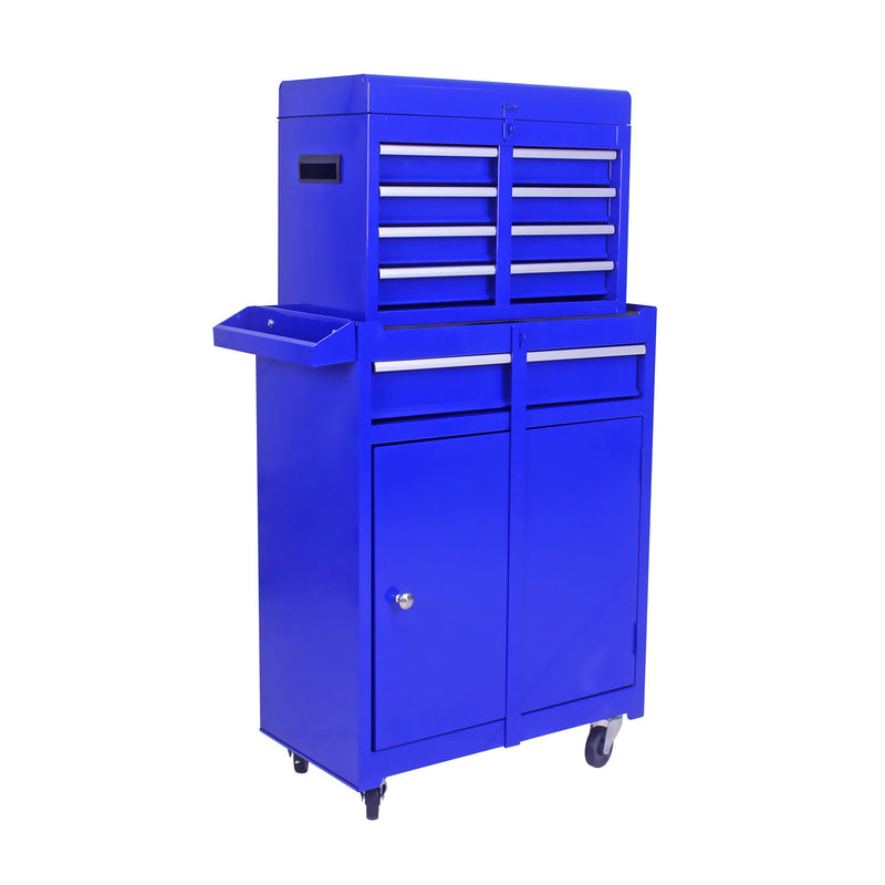 High Capacity Rolling Tool Chest With Wheels And Drawers, Storage Cabinet
