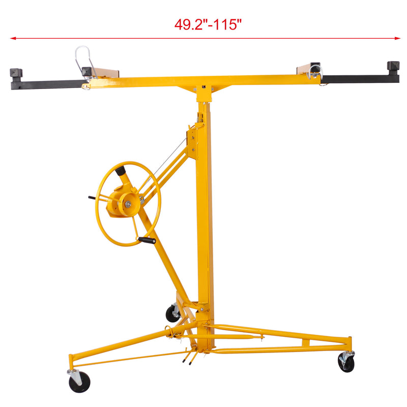Heavy Duty Drywall Lift Panel Hoist With Adjustable Height And Safety Features