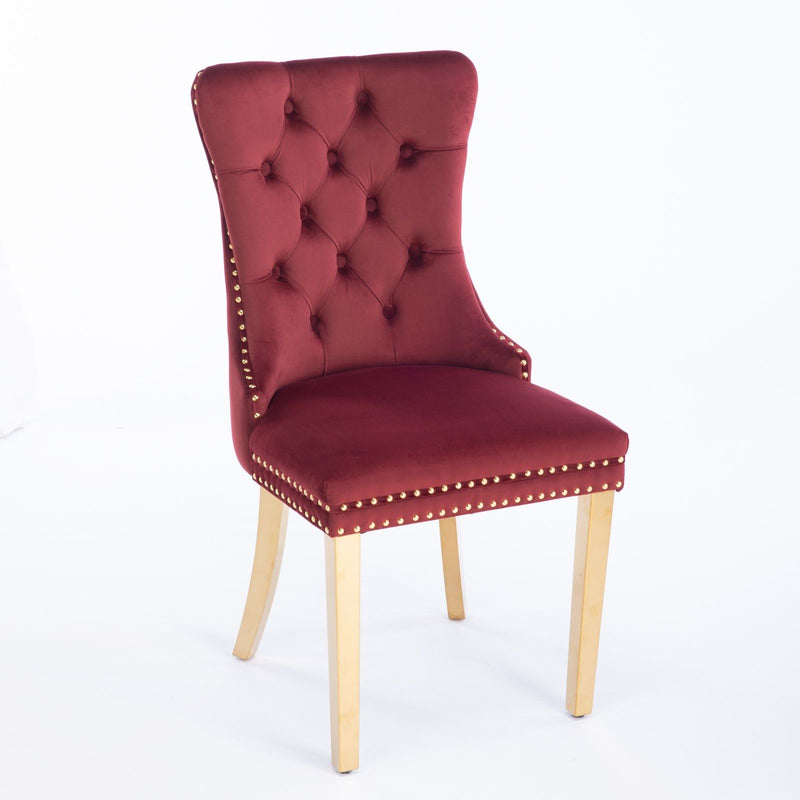 Nikki - Modern, High-End Tufted Dining Chair (Set of 2)