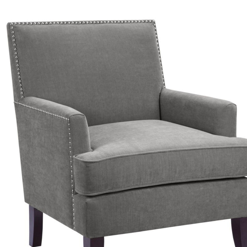 Colton - Track Arm Club Chair With Nailhead Trim