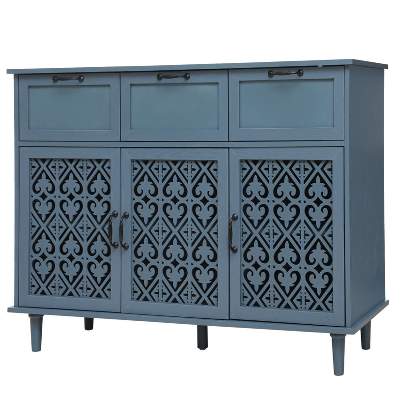 3 Door 3 Drawer Elegant Cabinet