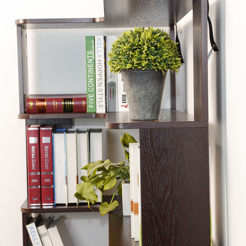 L-Shaped Corner Bookshelf
