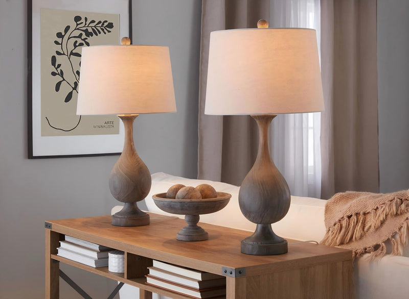 Cipolla Poly - Farmhouse Table Lamp (Set of 2)