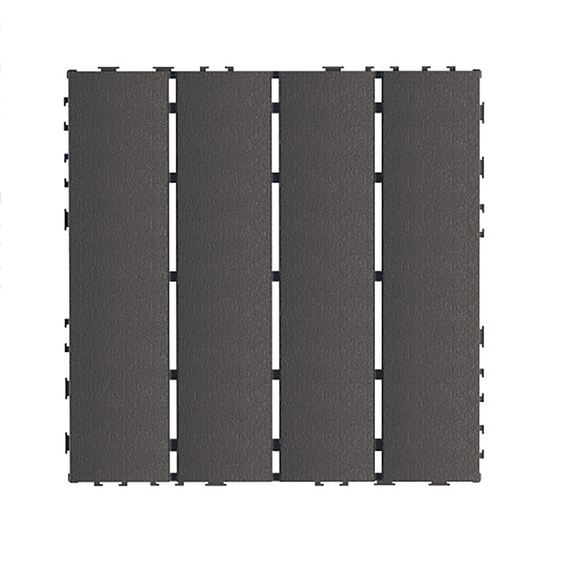 Plastic Interlocking 44 Pack Patio Deck Tiles, Square Waterproof Outdoor All Weather Use