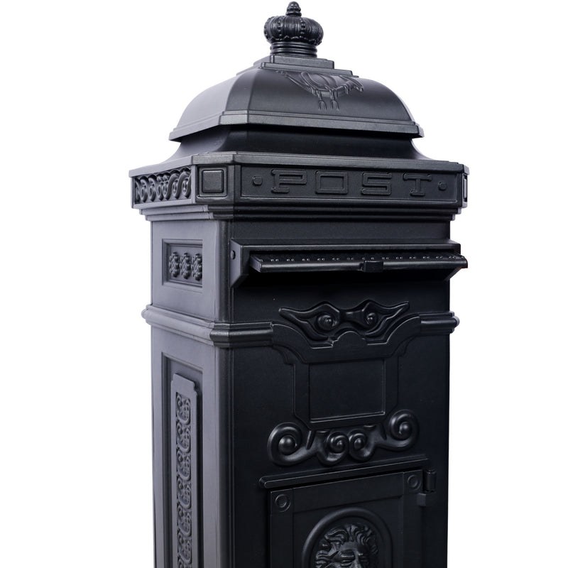Mailboxs Residential Large-Capacity Letter Box, Rainproof Postbox Statue