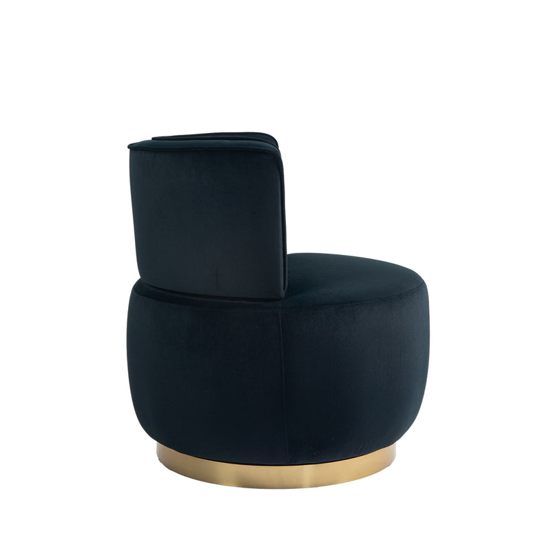 360 Degree Swivel Cuddle Barrel Accent Sofa Chair