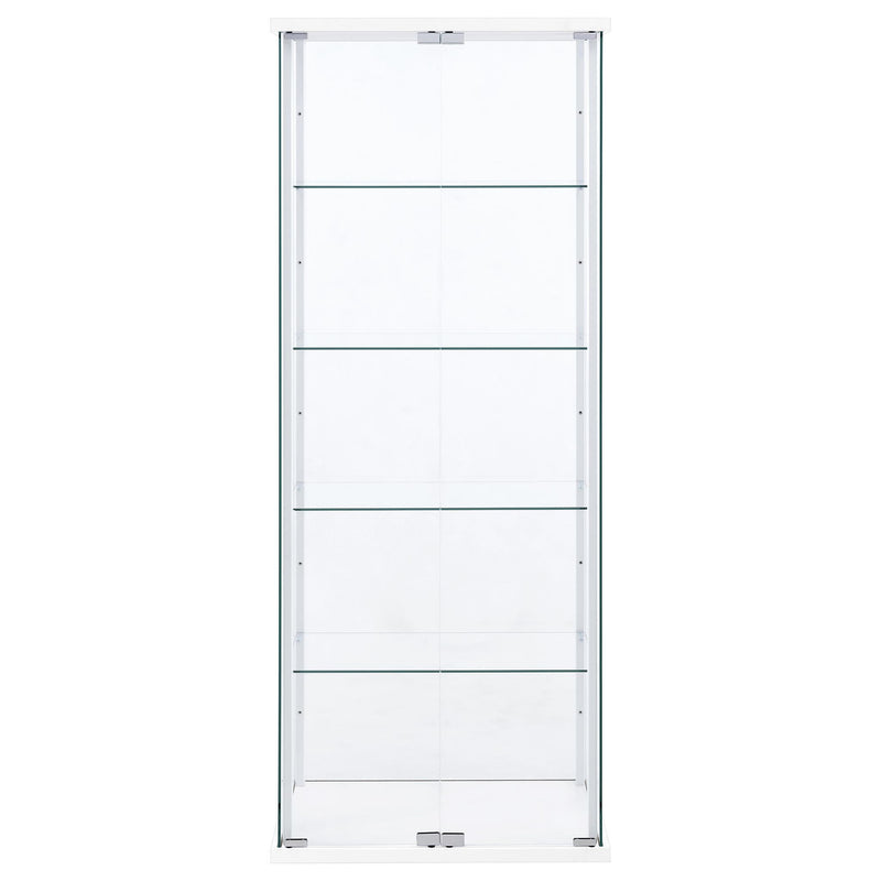 Hyacinth - 4 Shelf Curio Cabinet