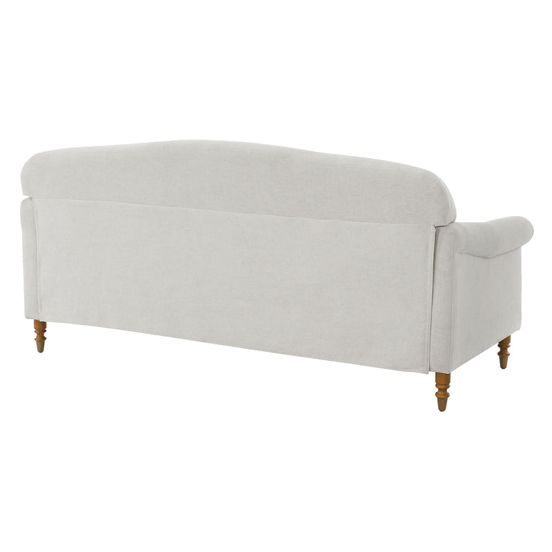 Loveseat Sofa, 2 Seater Couch With Rolled Arms