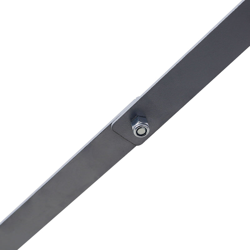 Wall-Mounted Folding Tire Storage, 30.5 To 50.5" Wide, Supports 300 Pounds - Gray