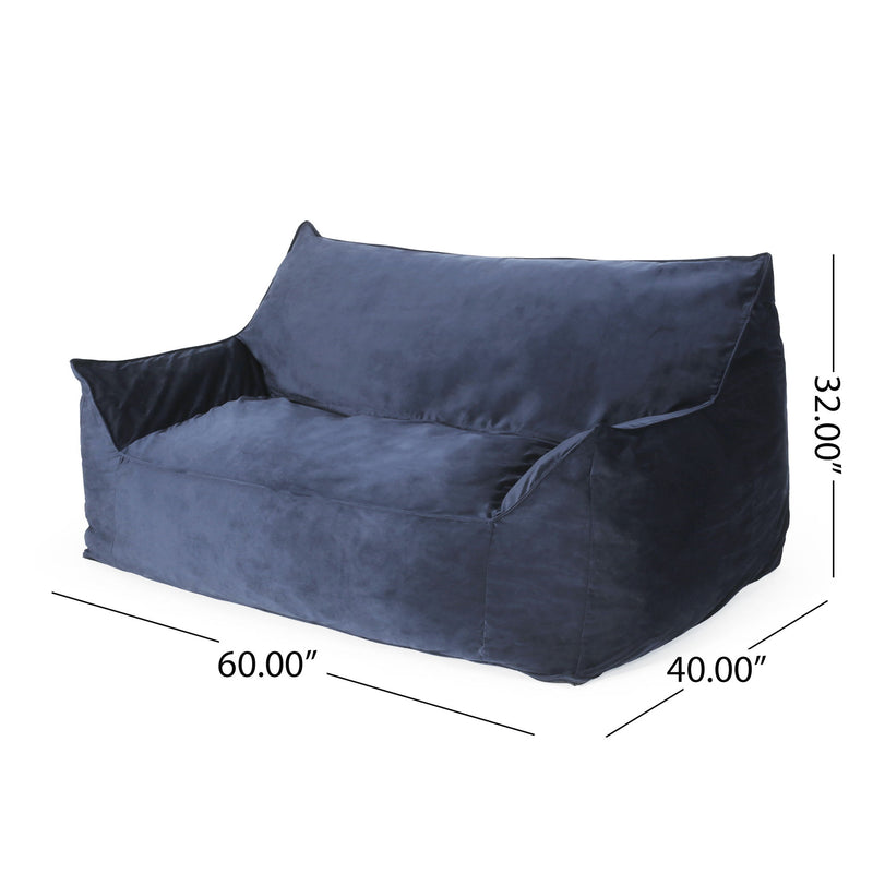 Fila - een Oversized Seater Bean Bag Chair With Armrests