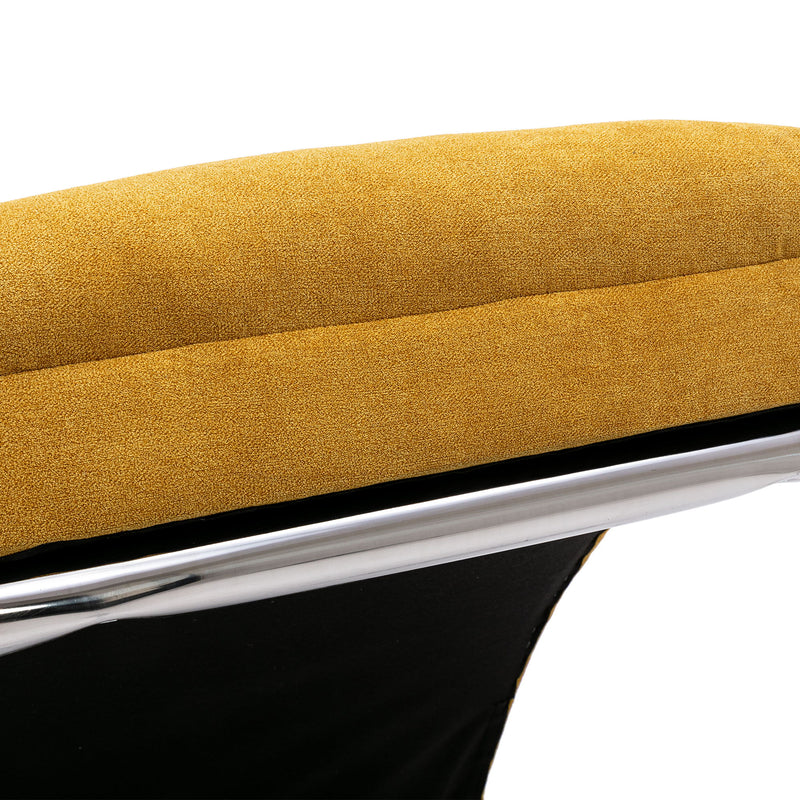 Massage Chaise Lounge Indoor With Remote Control, Ergonomic Electric Massage Lounger