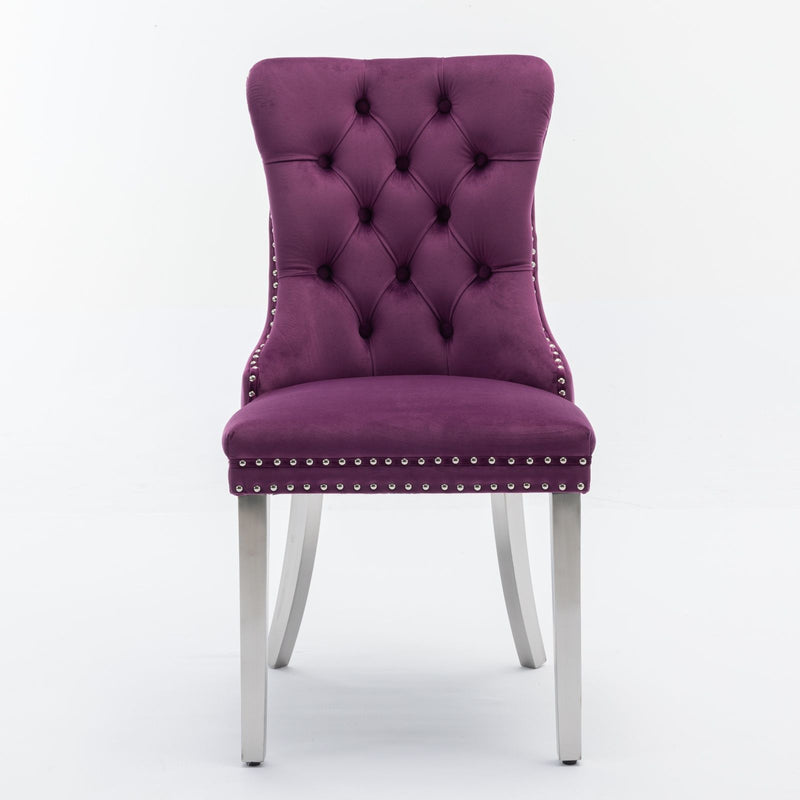 Nikki - Contemporary Upholstered Dining Chair (Set of 2)