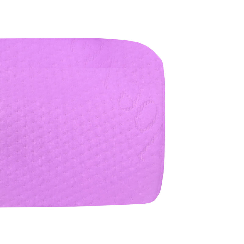 6" Gel Memory Foam Mattress In A Box With Aloe Vera Cover - Pink - Full