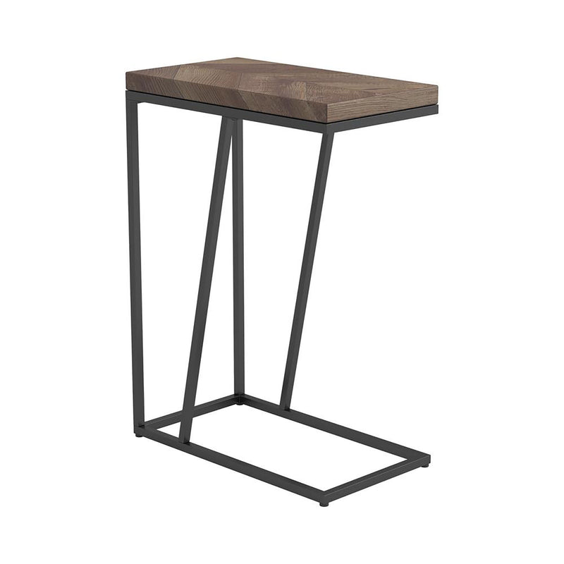 Herringbone Accent Table