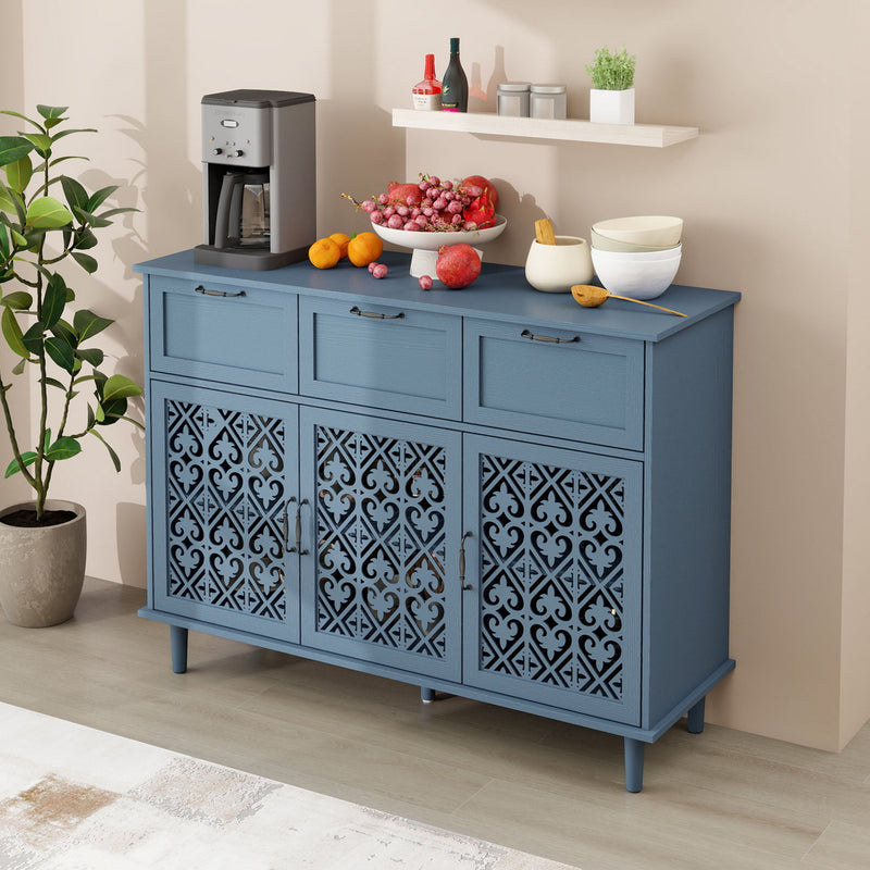 3 Door 3 Drawer Elegant Cabinet