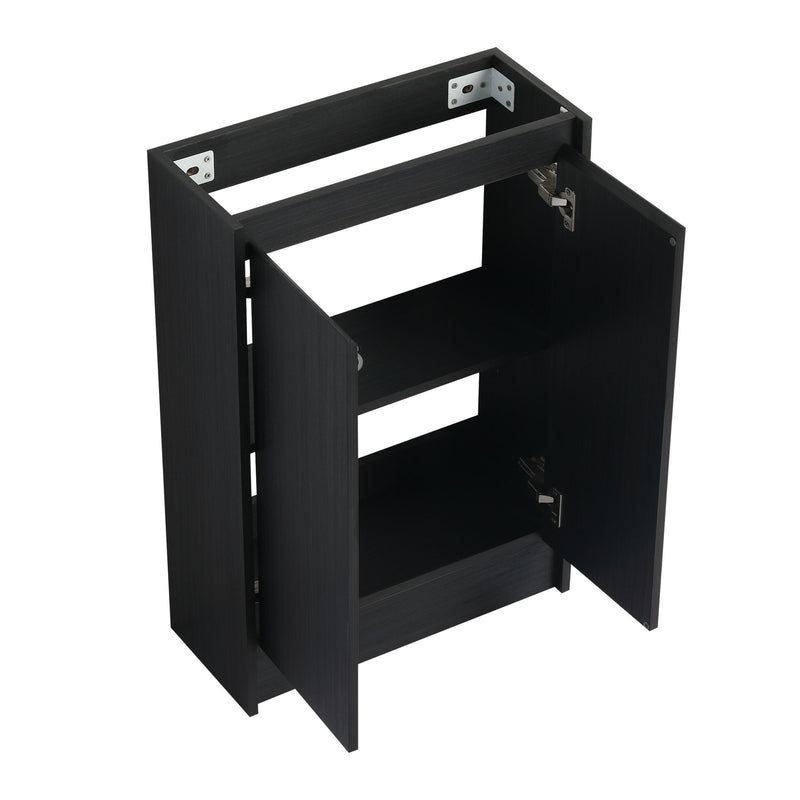 Freestanding Bathroom Vanity & Sink, Soft Close Doors