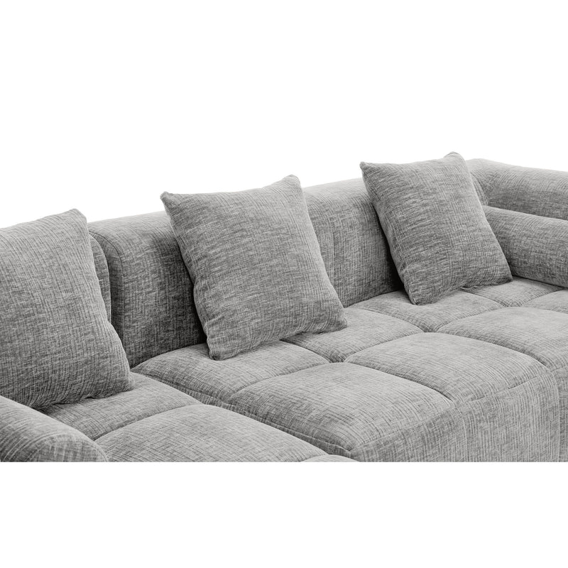 Sectional Free Combined Sofa With 2 Side Pockets