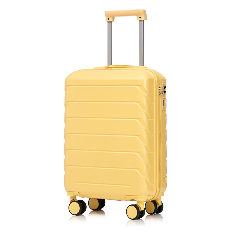 Hard Shell Travel Luggage With Scratch Resistant Surface