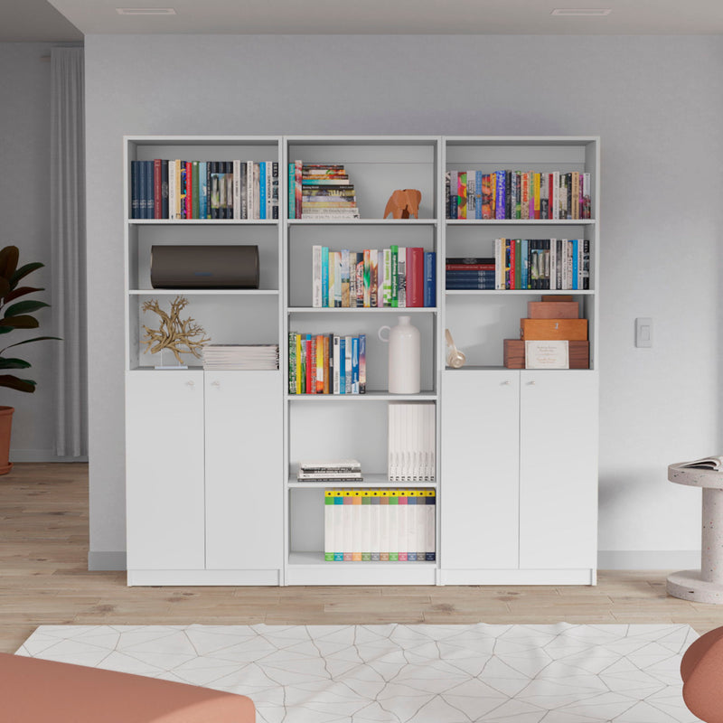 Levan - 3 Piece Living Room Set With 3 Bookcases