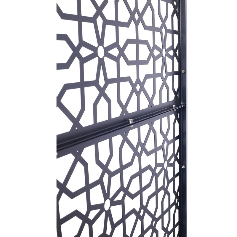 Outdoor & Indoor Metal Freestanding Decorative Privacy Screen