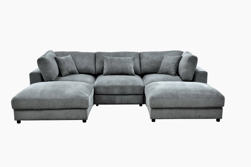 Modular Sectional & Custom Configuration, Toss Pillows