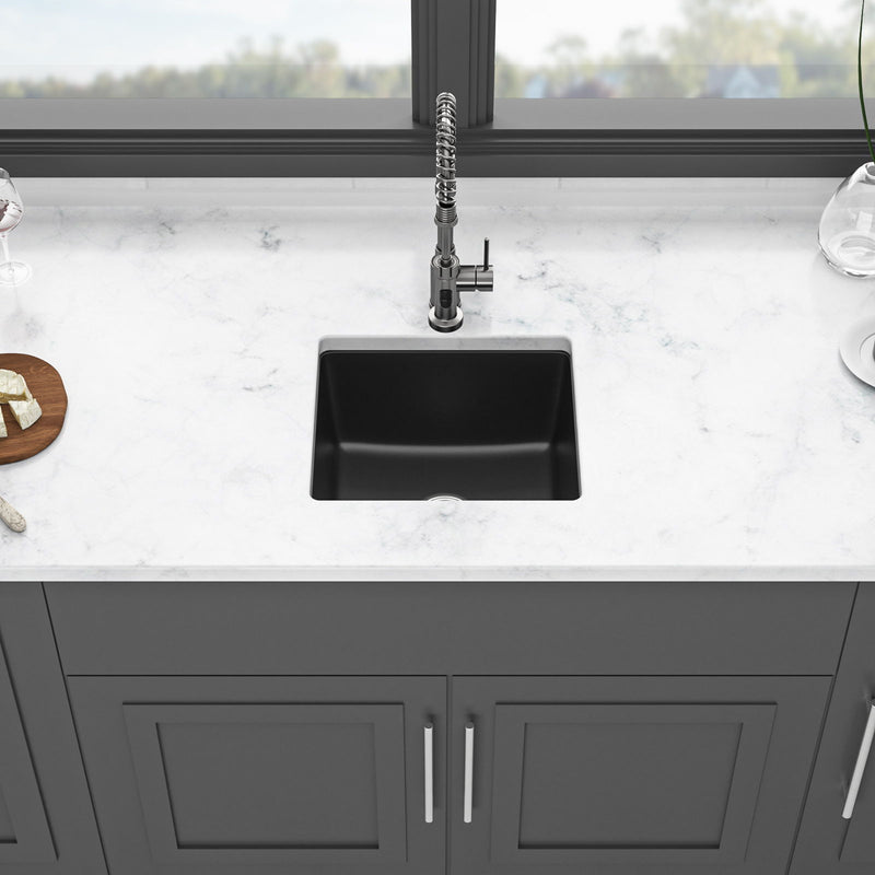 Modern Quartz Kitchen Sink Undermount Granite Composite