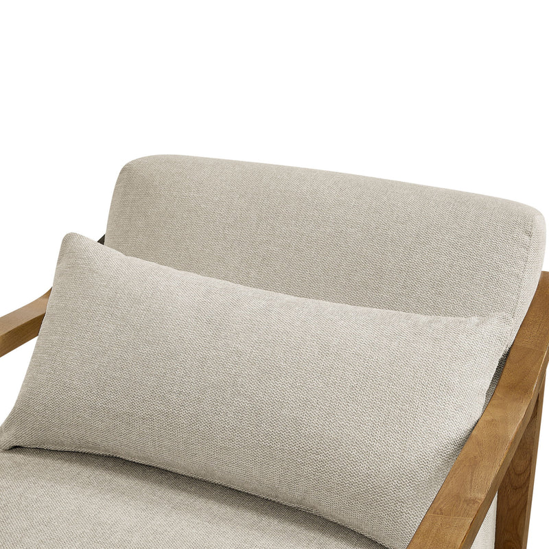Reagan - Arm Accent Chair With Lumbar Pillow