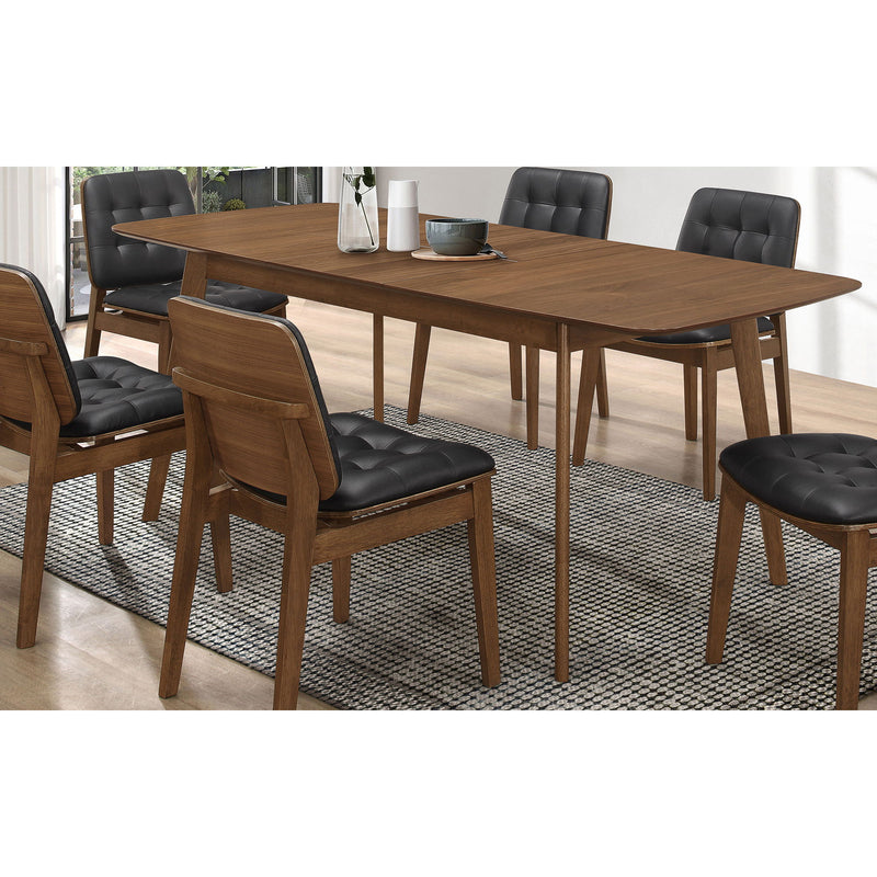 Carson Carrington - Extension Leaf Dining Table - Walnut