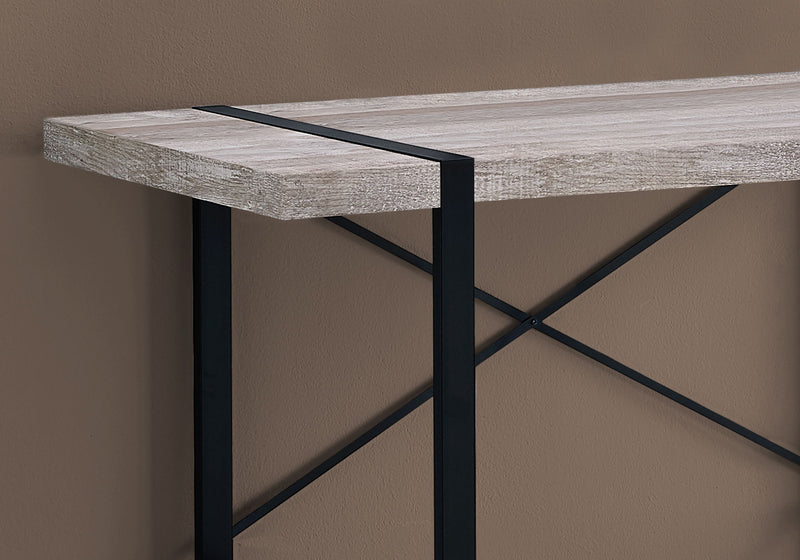 Computer Desk For Home Office, Laptop, Contemporary Versatile Placement - Taupe