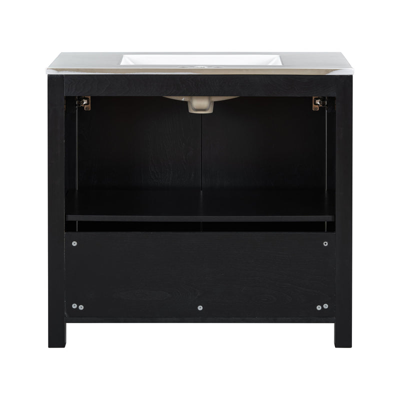 Bathroom Vanity Organizer With Sink, Combo Cabinet Set, Bathroom Storage Cabinet