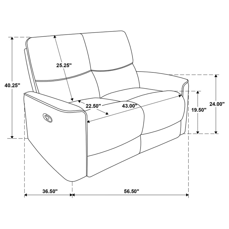 Trask - Reclining Loveseat