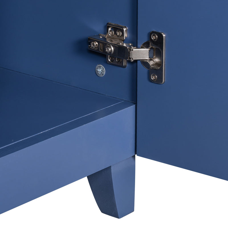 Bathroom Vanity With Sink, Soft Close Doors, Adjustable Shelves