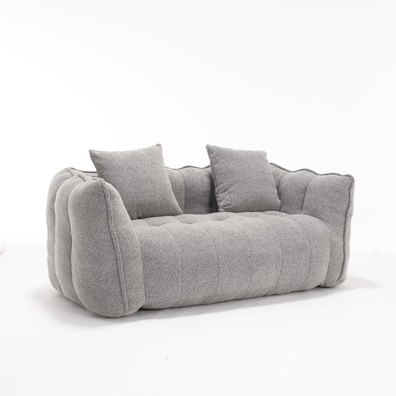 Cozy Beanbag Chair With High Resilience Foam Core For 2