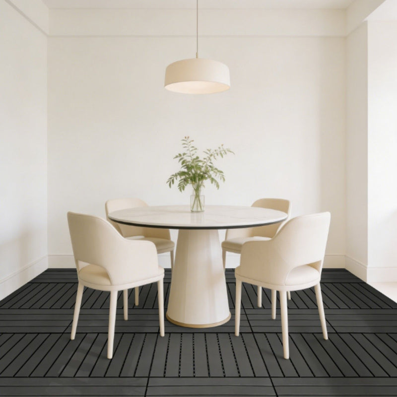 22 Piece Interlocking Outdoor Deck Tiles
