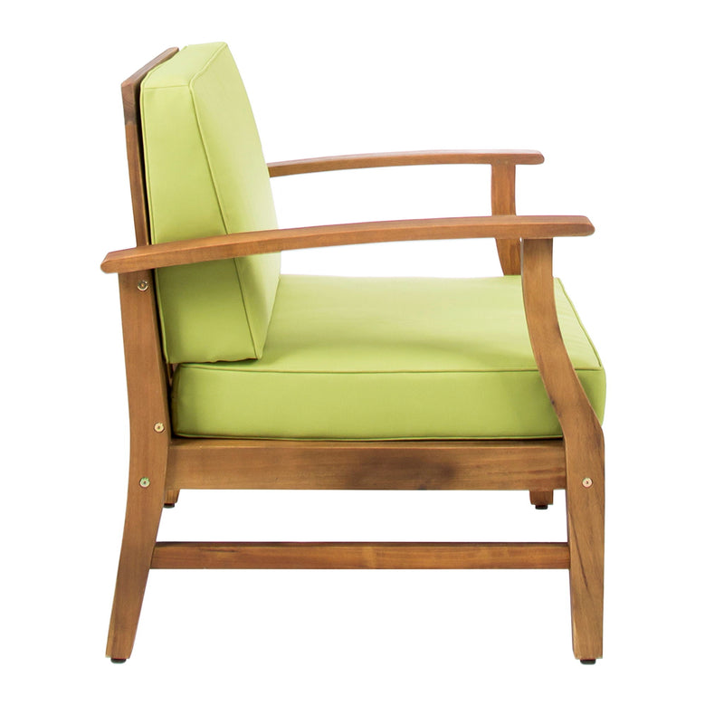 Perla - Contemporary Club Chair With Water Resistant Cushionі
