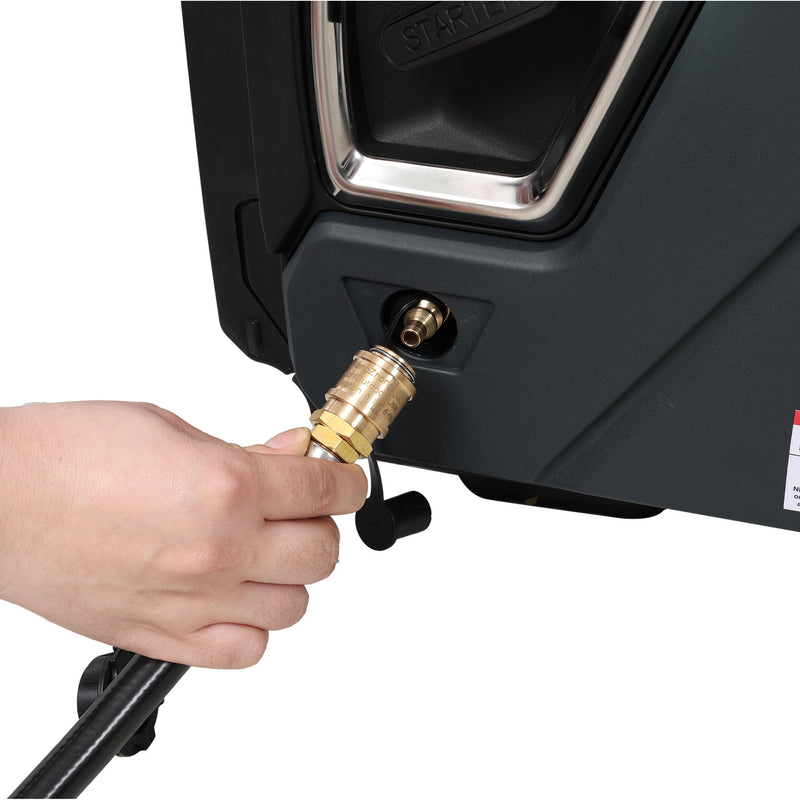 Super Quiet Inverter Generator 5.5Kw Portable Dual Fuel Electric & Remote Start Aluminium