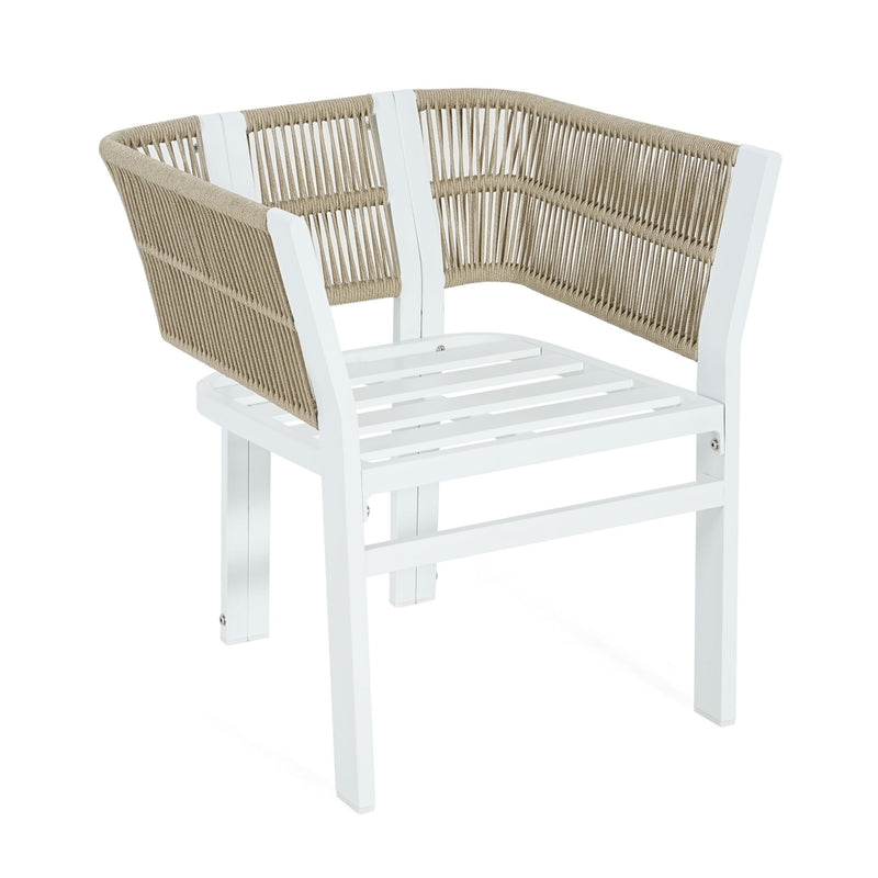 Outdoor Dining Chair, All-Weather Patio Seating For Backyard (Set of 2)