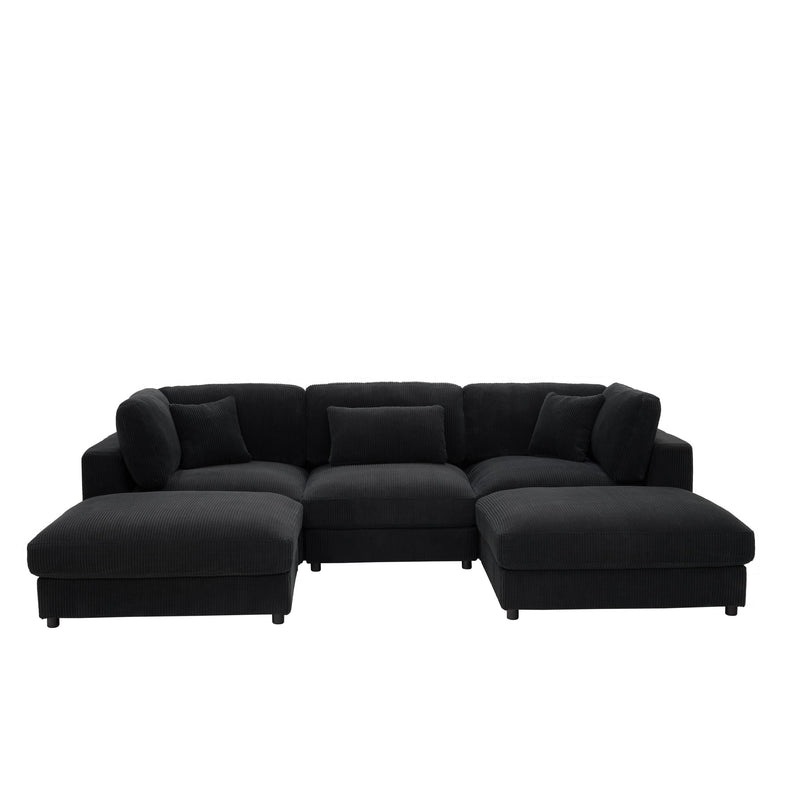 Modular Sectional & Custom Configuration, Toss Pillows