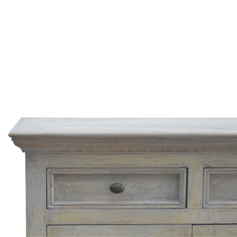Glazed Sideboard - Natural / White