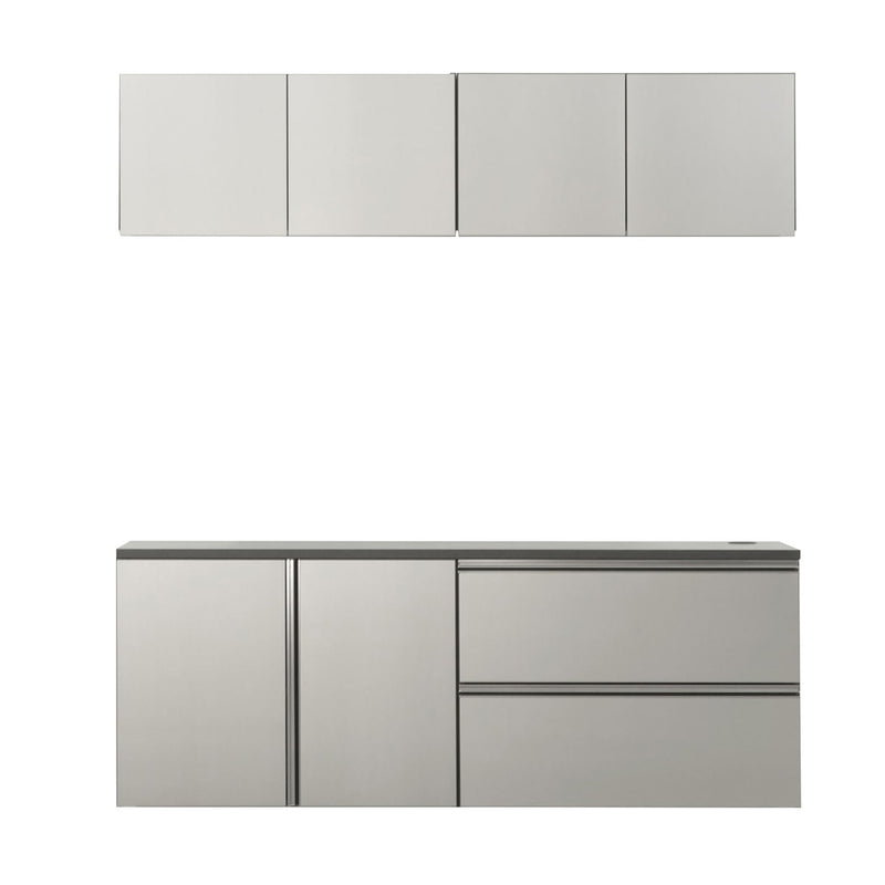 Nova Series - Garage Cabinet Set C - Dark Gray