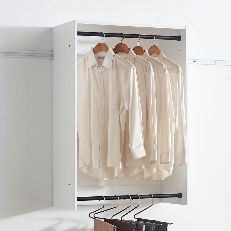 Devi - Wall Mounted Wood Closet System, Modular Units