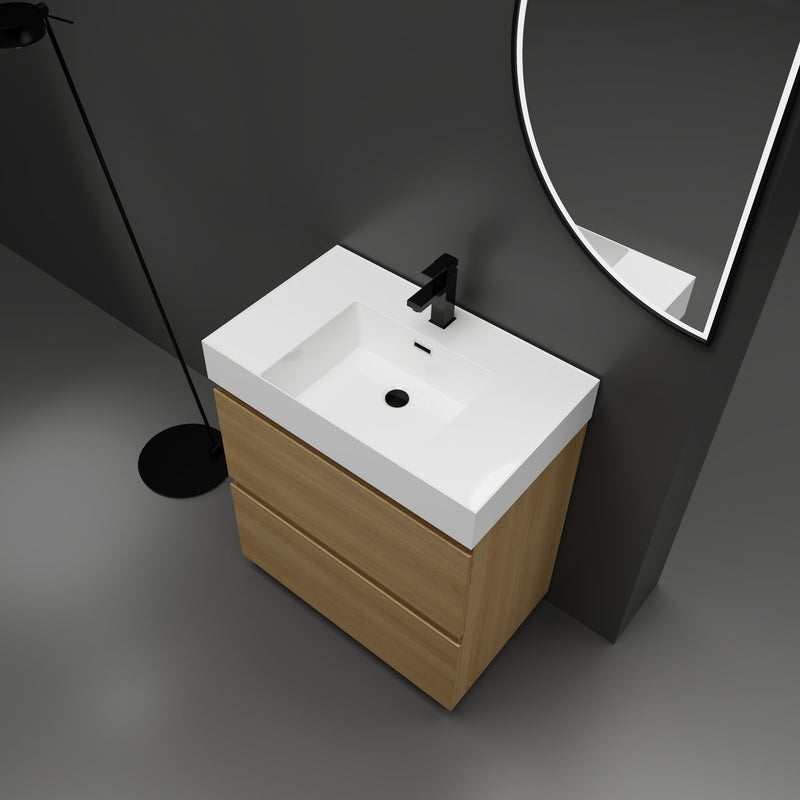 Modern Freestanding Bathroom Vanities With Single Sink Combo