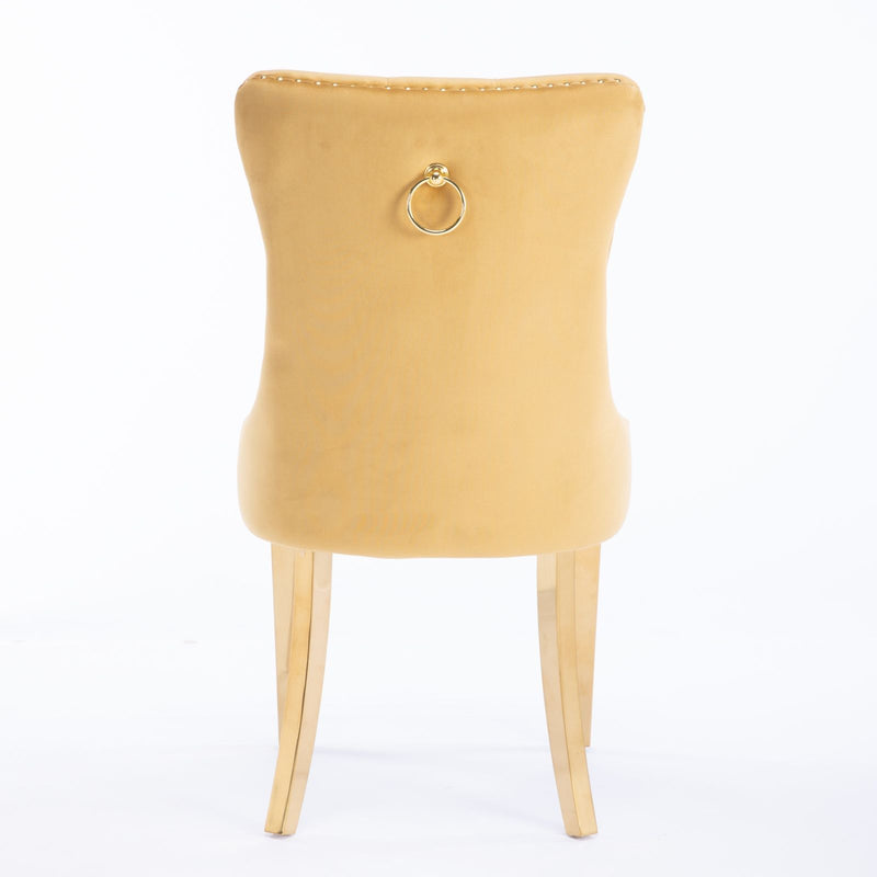 Nikki - Modern, High-End Tufted Dining Chair (Set of 2)