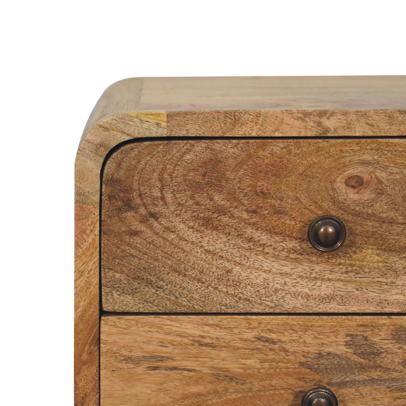 Curved Nightstand,