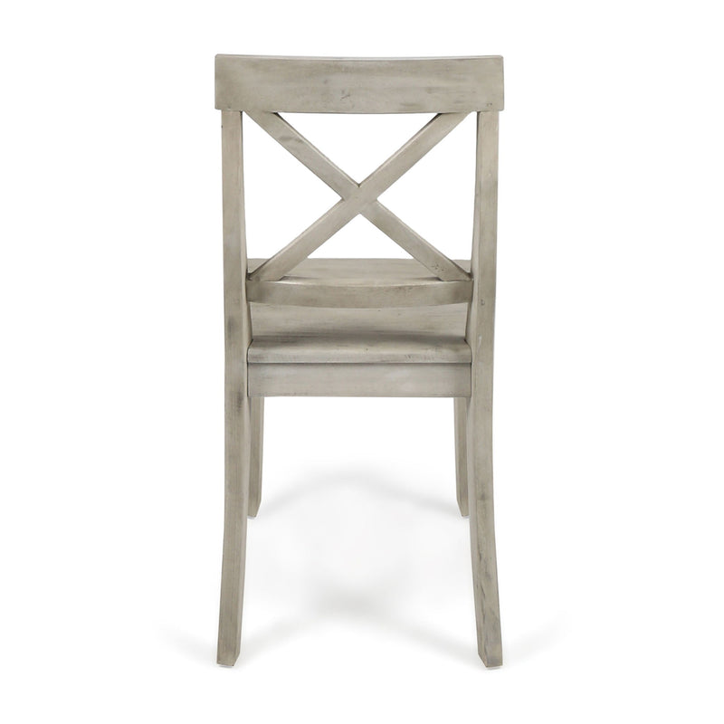 Plethora - Dining Chair With X Shaped Back (Set of 2)