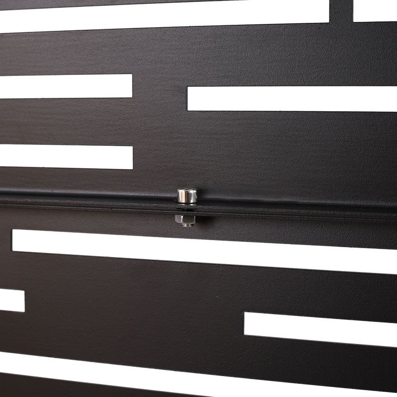 Outdoor & Indoor Freestanding Metal Privacy Screen
