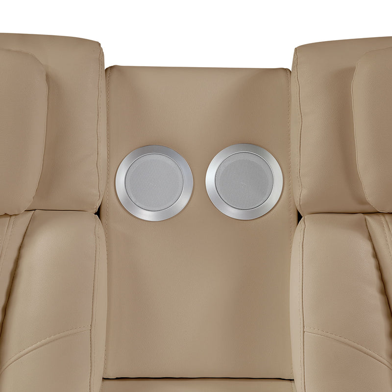 Electra - Power Reclining Set With Power Headrests, Massage And LED Lighting